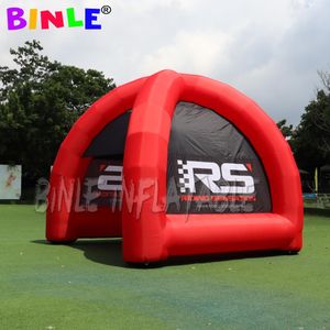 5mWx 5mL (16,4x16,4 pés) Inflável Leve Inflável Evento Dome Tenda Portátil Spider Domes Tendas Promoção Gazebo com Ventilador de Impressão Personalizado