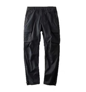 3D three-dimensional cut outdoor pocket pants, wear-resistant logging workwear pants, multi pocket straight leg sports casual pants