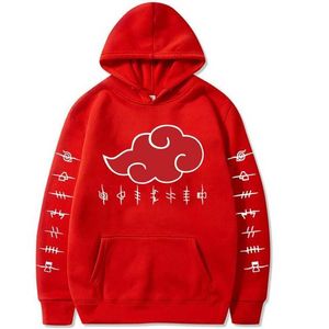 Hoodie 2020 Harajuku Anime Fire Hidden Ninja Simple Print