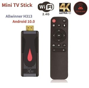 Inteligentny zdalny sterownik x96 S400 Fire TV Stick Allwinner H313 4K Media Player Android 10 Box 24G 5G Dual WIFI 2GB16GB Odbiornik Dongle 2961327