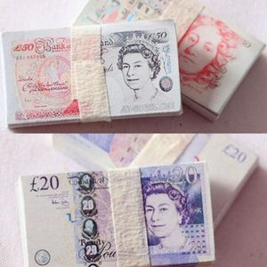 50 dimensioni Pound Prop Money Copy Games Sterline inglesi GBP 100 50 NOTE Extra Bank Strap Film Gioca a Fake Casino Po Booth6811674K0VR