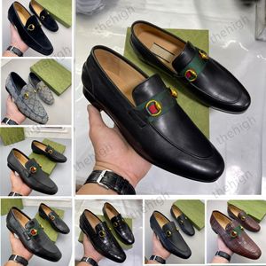 Designer dress Shoes Men Leather Shoes Luxury Wedding Buckle Lofars Black brown Leather Mules Comfortable Mens Casual loafers Sneakers size 38-45 High quality