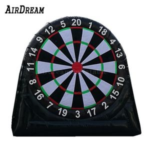 wholesale Carnival Inflatable soccer Dart board sports football games target shooting darts Inflatables Shoot dartboard