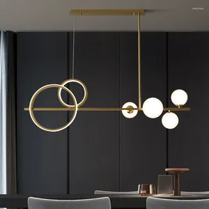 Lampadari Semplice Interni Decorativi Illuminazione a soffitto a LED Soggiorno Ufficio Caffetteria Lampadario Lucentezza Villa Corridoio