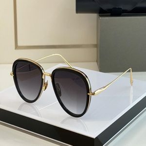 En Dita Perplexer Two DTS406 Topp av hög kvalitet solglasögon för män retro lyx varumärke designer kvinnor solglasögon punk modedesign b287g