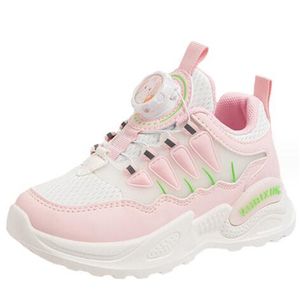 Уличная детская спортивная обувь на плоской подошве 2024, кроссовки с цветной сеткой для мальчиков и девочек, модная повседневная обувь