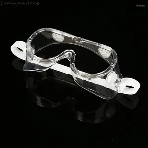 Outdoor Eyewear Clear Safety Goggles Adjustable Headband Glasses Protective For Cycling Men Women