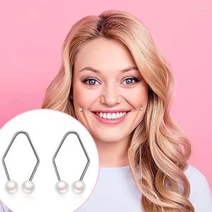 Makeup Sponges Easy To Wear Women Dimple Trainer 1/2Pcs/Set Makers For The Face Develop Natural Smile Pearl Fashion Jewelry Accessorie