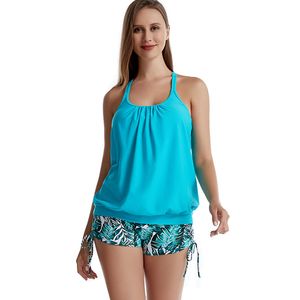 LL Kadın Mayo 2 Parçalı Set Sport Bathing Suit Kolsuz Playsuits Fitness Casual Siyah Yaz