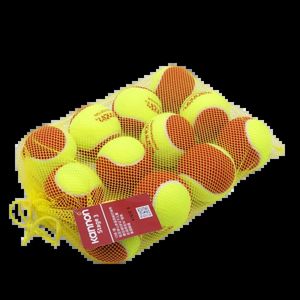 KANNON Tennis Balls Red Ball Soft Elastic Kids Child Training with Carry Bag 12 24 36 Pack 240124