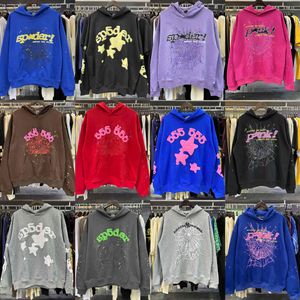 sp5der Young Thug 5555555 Men Women Hoodie High Quality Print Spider Web Sweatshirts Y2K Pullovers S-XL