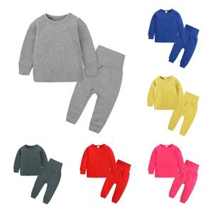 Technology Thermal Underwear Baby Kids Children Seamless Long John Warm Winter Clothes for Girls Boys 6M-6Y 240118