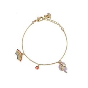 Swarovskis Bracelet Designer Luxury Fashion Women Original Quality Bangle High Version Fantasy Rainbow Unicorn Bracelet Female Swallow Element Crystal