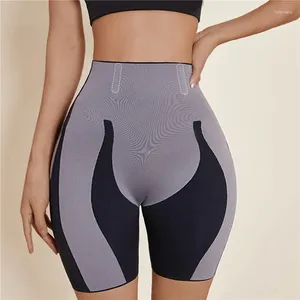 Kvinnors shapers Body Shaper Pants Bastu Sweat Effect Slimming Fitness Shapewear Workout Gym Leggings