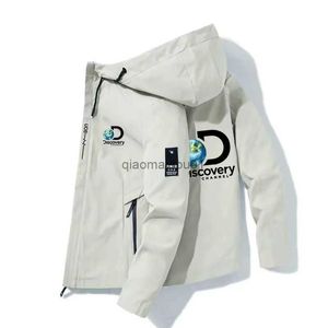 Мужские куртки 2023 Discovery Clothing Outdoor Camping Hiking Jacket Осень и зима Новая мужская дышащая толстовка с капюшоном Ветровка Adventure Jacket L240129