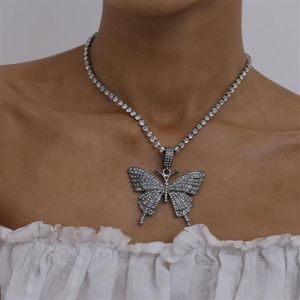 Bling 5A CZ кубинская цепочка-колье ожерелье Iced Out Bling хип-хоп большие массивные женские и мужские кубинские цепочки ожерелья Y01242977