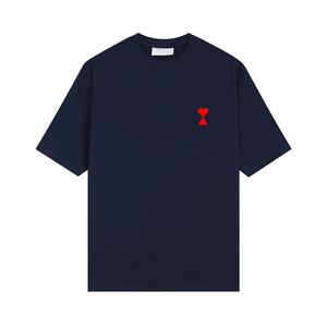 Amirir Tshirt New Embroidery Tシャツメンズ女性デザイナー豪華なアミスTシャツファッションメンズカジュアルTシャツ男服サイズS-XL 18