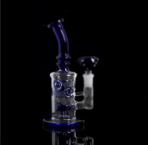 Rury palenia Faberge Fab Egg Hakahs Glass Bongs Szwajcarski perc Reycler Water 14,5 mm złącza platforma olejna Percolator Percolator Dab Rigs Wysyłka dhaut