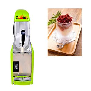 Dondurulmuş İçecek Makinesi Blender Mix Yumuşak Slushy Dondurulmuş İçecek 2 Tank Slushee Ticari Buz Sluş Makinesi Satılık