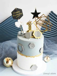 2pcs Mumlar Altın Parlak Kraliyet Numarası Mum Süslemeleri Anma Günü Mutlu Birtfday Party Düğün Pastası Topper Teklif Tatlı Pişirme Tedarik