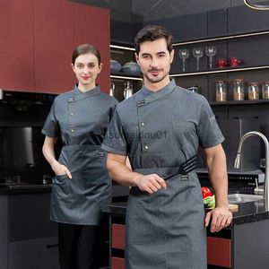 Others Apparel Unisex Chef Jacket Mens Chef Jacket Restaurant Kitchen Chef Uniform Restaurant Hotel Kitchen Cooking Clothes Catering Chef Shirt