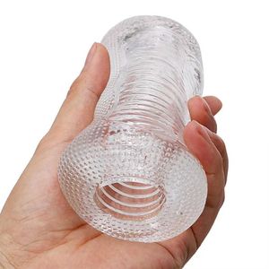 Мастурбаторы 13 см, прозрачная вагинальная секс-игрушка для мужчин 18 плюс, мужской мастурбатор, реалистичная вагина, настоящая киска, тренажер для увеличения пениса, эротический