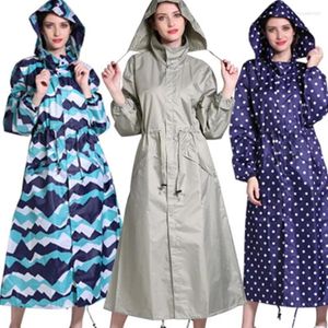 Capas de chuva longas viagens portáteis capa de chuva feminina ponchos à prova d'água pulôver feminino respirável casaco de chuva chubasquero mujer
