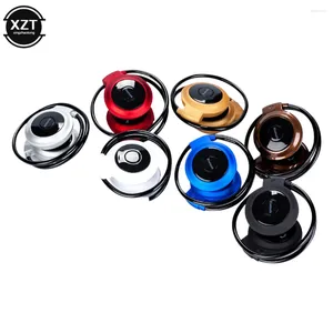 Spor Kablosuz Bluetooth Kulaklıklar Stereo Kulaklıklar MP3 Müzik Çalar Kulaklık Kulaklık Mikro SD Kart Yuvası FM Radyo Mikrofonu