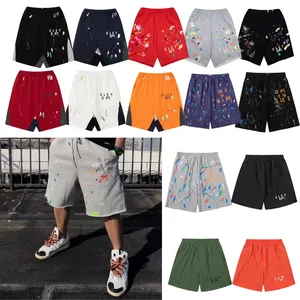 Men Designer High Quality Graffiti Mens Summer Alphabet Everyday Wear with Shorts 5 Point Shorts Summer