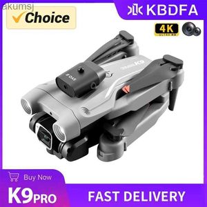 Drones KBDFA K9 Drone 4K EIS Ultra HD Camera All-round Obstacle Avoidance Aerial Photography Mini Dron RC Toy for Kids Gift Vs Z908 Pro YQ240129