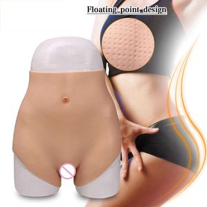 Costume Accessories Costume Accessories 7th Oil-free Silicone Realistic Penetrable Vagina Pants Crossdresser Pussy Panties Artificial False Buttock Enhancer