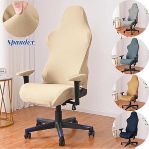 Sandalye Streç Spandex Oyun Kapağı Elastik Ofis Slipcovers Koltuk Koltuğu Bilgisayar Housse De Chaise