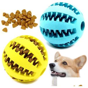 Dog Toys Chews Teething Balls Durable Dogs Iq Puzzle Chew For Puppy Small Large Doggy Teeth Cleaning Chewing Playing Treat Dispens Ot8Zl