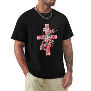 Men's T-Shirts George Cross Dragon England Footbal T-Shirt graphic t shirt Anime t-shirt custom t shirts mens tall t shirts