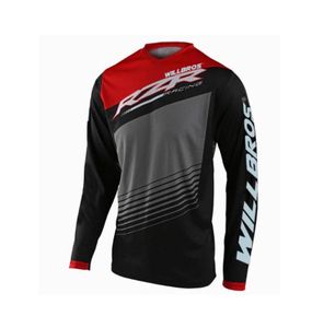 Motorradbekleidung Motorrad Motocross Sommer T-Shirt Willbros Erwachsene GP Jersey Mountainbike Offroad Langarm3771121