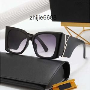 LAURENTS YSL 2024 Luxus-Sonnenbrille für Damen und Herren, Designer-Sonnenbrille Y slM6090, gleicher Stil, Brille, klassisches Katzenauge, schmaler Rahmen, SAINT Butterfly-Brille Y11