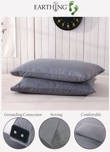 Earth 1PCS Pillow Case for Kid Adult for Health EMF Protection Anti Ratiation Anti-Static Earth Beneifit 240118