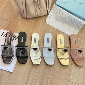 صندقة شريحة Ashion pranda slippers الرجال نساء الساخنة مصمم للجنسين شاطئ الوجه يتخبط