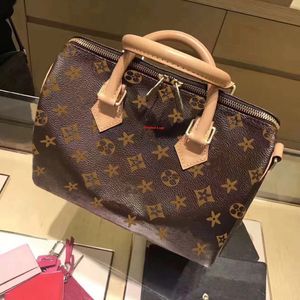 Heißer Verkauf Sac Luxe Spiegel Qualität Echtes Leder Frau Handtasche Original Speedys 25 Schulter Tragetaschen Luxus Geldbörse Designer Tasche Dhgate Neue