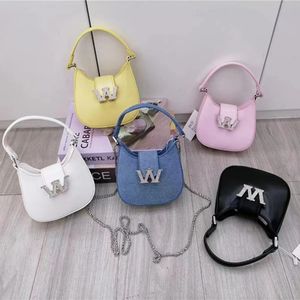 Crianças Designer Bolsas Tote Mais Novo Crianças Meninas Cross-corpo Sacos Bebê Crianças Doces Lanche Sacos Moeda Bolsas Adolescente Sacos De Ombro 5 Cores Escolher