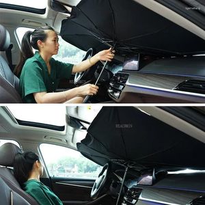 Guarda-chuvas 2024 Carro Sun Shade À Prova de Calor Isolamento Front Windshield Visor