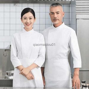 Others Apparel Long Sleeved Autumn Winter Hotel Chef Uniforms Catering Tooling Canteen Back Kitchen Restaurant Clothing Restaurant Hot Pot