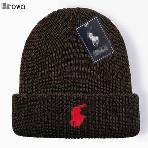 God kvalitet ny designer polo beanie unisex höst vinter mössor stickad hatt för män och kvinnliga hattar klassisk sportskalle mössor damer casual z15