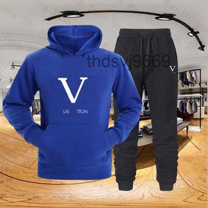 Designer Mens Tracksuits Print Hoodie Cotton Blend Jacket Sweat Suits Coats Luxury Sweatshirt Man Women Casual Pants Viutonities Sportswear Fitness 9TZ1