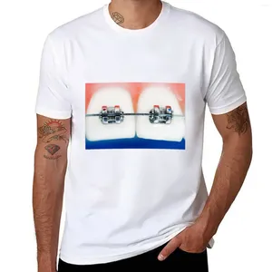 Męskie koszule Dental Braces T-shirt fani fani chłopcy z druku z anime zwyczaje zaprojektuj własne duże i wysokie dla mężczyzn