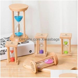 Other Arts And Crafts Fashion 3 Mins Wooden Frame Sandglass Sand Glass Hourglass Time Counter Count Down Home Kitchen Timer Clock De Dhxak
