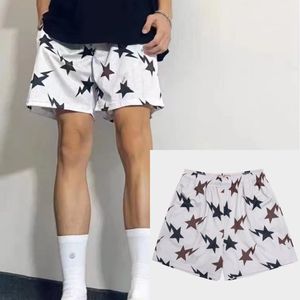 Shorts para homens designer sexy malha relâmpago retalhos letras coloridas estrelas leopardo pele de cobra padrão animal casual engraçado shorts praia família atividades ao ar livre