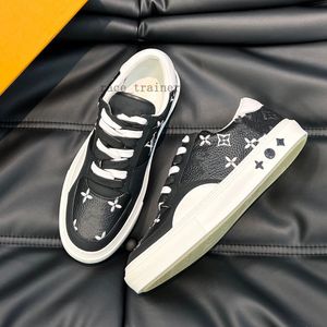 Kausal designer mode l skor rivoli kvinna män läder snörning plattform sula sneakers vita svarta män kvinnor lyx sammet mocka 35-45 1.23 05