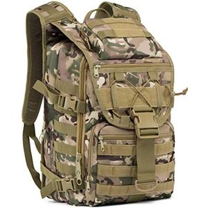 Hiking Bags YUNFANG Tactical Military Backpack Molle-35L with Laptop Compartment with Outdoor Camping Fishing Survival Bugout Assault Bag YQ240129