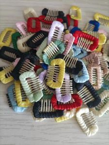 Dog Apparel 5pcs Cute Color Cat Hairpin Puppy Headdress Pet Beauty Accessories Teddy Yorkshire Maltese BB Clip Comb